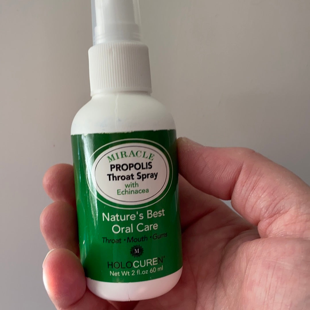 Propolis Throat Spray and Immune Support